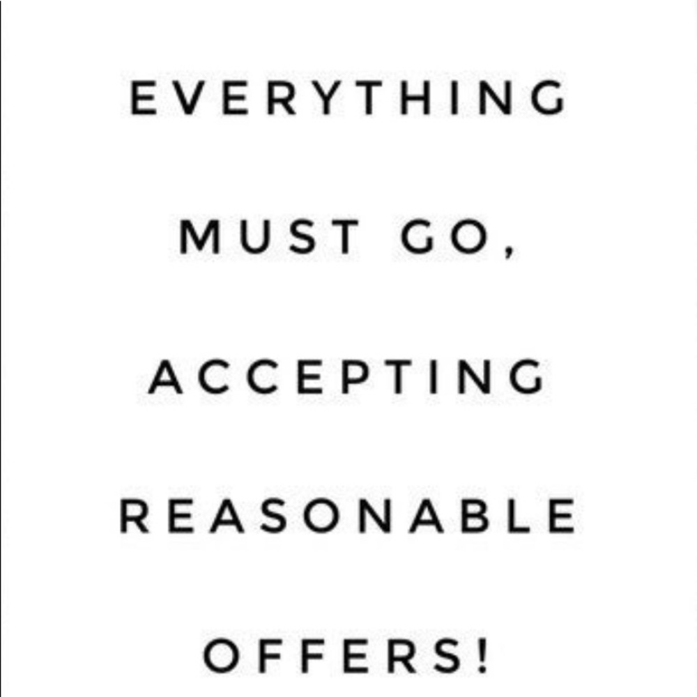 EVERYTHING MUST GO